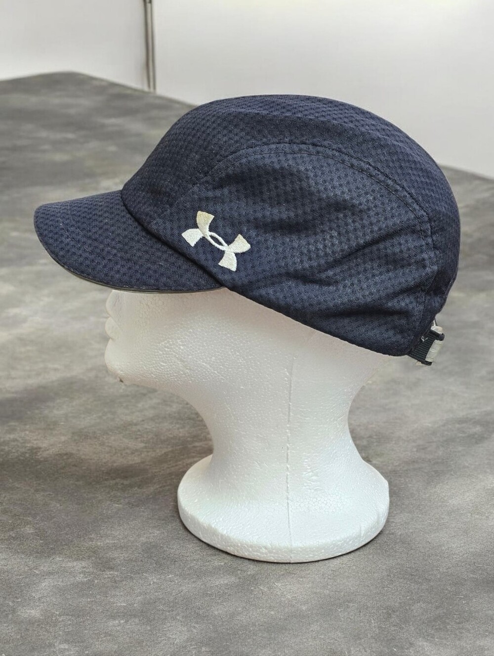 Under Armour Dark Navy Performance Cap with White Logo